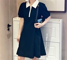 韩版连衣裙，女装连衣裙，米朵拉