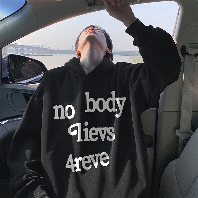 抖音得物供货可提供视频秋冬重磅美式宽松连帽卫衣WKD15,男装卫衣,电商A486