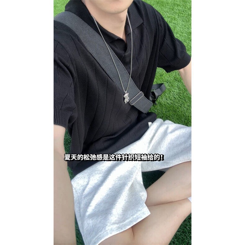 XZ809A/MTTT02/P55/控68冰爽丝针织杉POLO高品质,男装针织衫/毛衣,星座809A(原222-1)