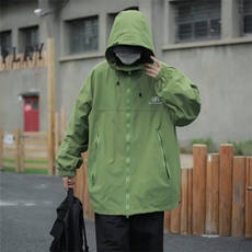 美式机能风连帽冲锋衣外套男秋季潮牌山系户外休闲夹克W5397-P60，男装夹克，星座512-2