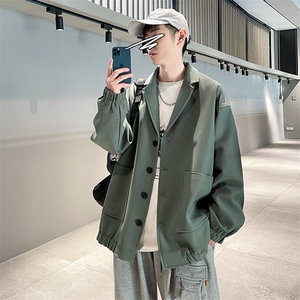 秋季宽松小西装男雅痞情侣休闲西服外套 A071-X01-P80图片