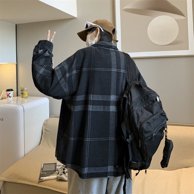 长袖衬衫男港风潮流C0012P30,男装衬衫,星座1116-2
