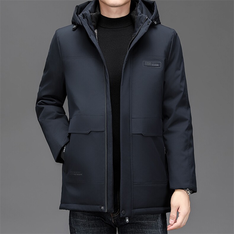 NN8588钱塘2020-3新款商务休闲冬季厚款中年男士羽绒服P215,男装羽绒服,钱塘207-3