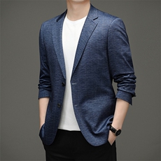 M5509钱塘2020-3春夏薄款单西商务精品高端常年款量大价优P140，男装西服，钱塘207-3