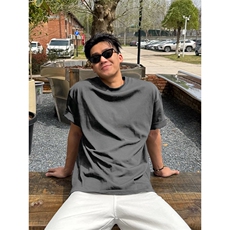 网图2026夏季新款简约230g纯棉短袖T恤男DT6299特P14建议零售价38，男装T恤，电商A001