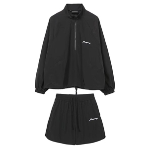 抖音半拉链防晒衣套装防晒服短裤潮流两件套TZ68 310B-2-P80图片
