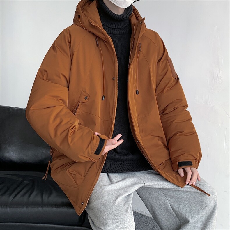 冲锋衣男羽绒棉服冬季轻薄机能风工装外套加厚痞帅棉衣M0785-P120,男装棉衣,星座308B-2