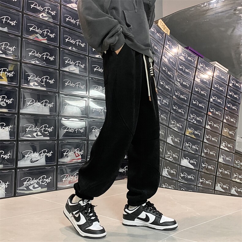 2025冬季新款欧棉绒加绒加厚保暖束脚棉裤A316-1-K1205P68控85,男装棉衣,星座906（原电商a316-1）