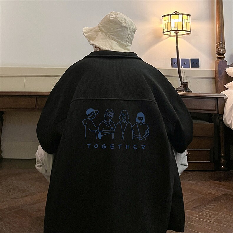 控58加厚加绒衬衫男大码长袖衬衣男外套HC79191-P38加绒款-P48,男装衬衫,电商A040