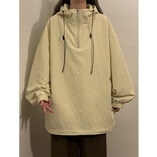 春季套头外套新款宽松休闲男女同款夹克XZ102B-1-JK2607P75，男装夹克，星座102B-1
