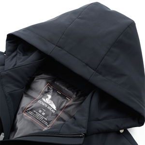 中年男脱卸帽羽绒服男冬季中老年爸爸冬装休闲款外套YLH107-P240图片