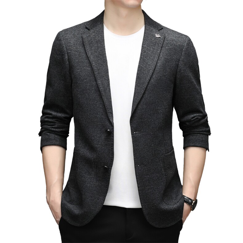 DJ3050钱塘2020-3新款时尚休闲简约百搭中年男士西服货稳P152,男装西服,钱塘207-3