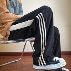 22秋冬400克重新款宽松港风百搭休闲直筒裤B266-X831-P6078，男装休闲裤，星座B257-1