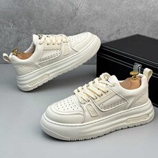 A1107-P265春夏新款休闲板鞋厚底增高百搭潮男小白鞋，男鞋休闲鞋，星座1407-6