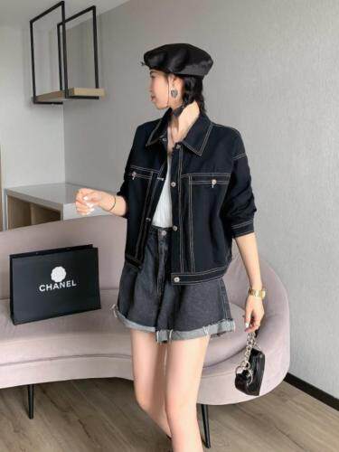 牛仔短外套，女装短外套，简妮依魅