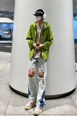 美式高街ins小众破洞牛仔裤货号K751P60，男装牛仔裤，电商A063