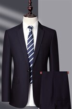 2023年秋季新款西服套装爸爸装礼服中老年休闲外套MNSA2896-P270图片