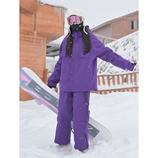 冬季防风防水滑雪服男女加厚单板情侣款套装HF58+K1002J加绒-P235，男装休闲套装，电商A001-1
