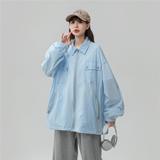 1中性无影墙风工装大口袋大码M-5XL户外潮牌防晒服FS77006P50控78，男装防晒衣，星座226-2