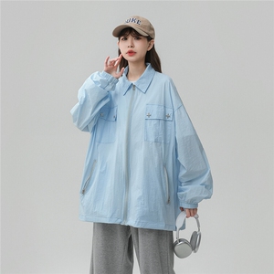 1中性无影墙风工装大口袋大码M-5XL户外潮牌防晒服FS77006P50控78图片
