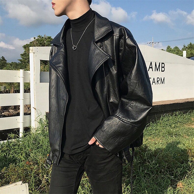 XZ1014-PY166-P118-2025秋冬季新款街头潮流机车服,男装工装外套,星座1014