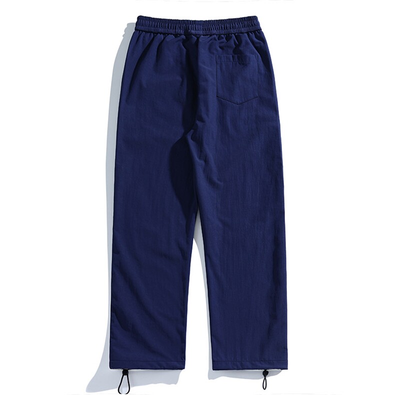 白底秋冬侧边拼接拖地工装裤宽松休闲伞兵裤男K23327-P40控58,男装工装外套,星座717