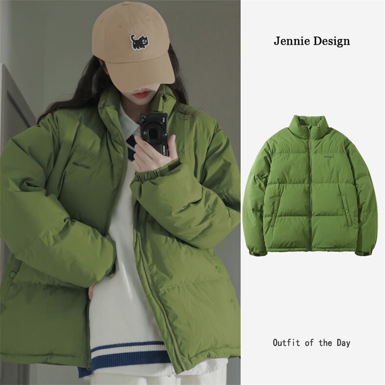 棉服冬短款ins潮韩版宽松轻薄面包服C224-P100图片