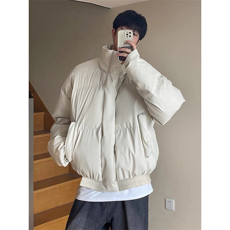 网图2025冬季新款立领棉衣男女款短款保暖面包服外套-A2286TP99,男装棉衣,电商B241