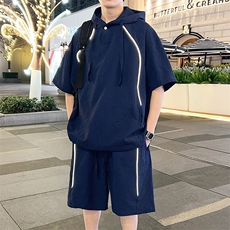 新款休闲夏季套装，男装休闲套装，星座1106-2（原1111B）