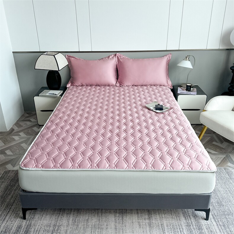 新款兰精夹棉床笠床罩床垫保护套，床单，一起卖家纺