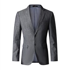 YL111男士2023年春季新款长袖修身免烫潮流西服小西装便服外P168，男装西服，电商B360