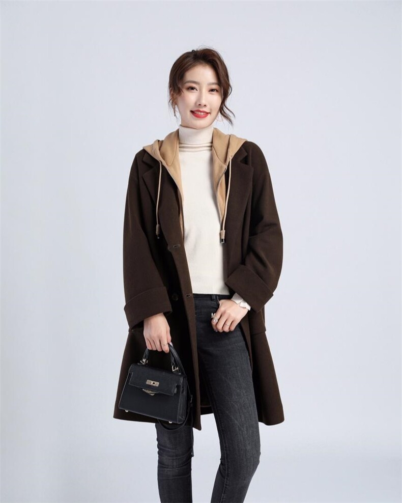 帽可脱卸大衣，其它，裳之恋语