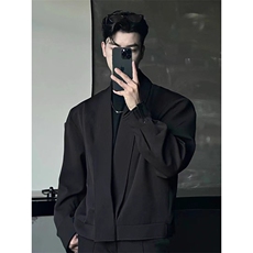 新中式道袍西装外套西服夹克JK718特P58，男装西服，星座908-1