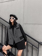 小香风2件套，其它，精典蓝月