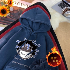 500克重磅冬季美式加绒加厚卫衣外套DL1602常规特P35加绒特40，男装卫衣，电商A486