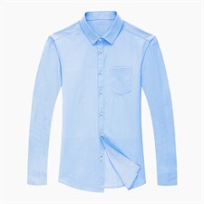 DN2116男式服装秋新款衬衫男长袖翻领休闲四季可穿衬衣P53，男装衬衫，电商B360
