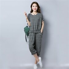 修身显瘦优雅韩版时尚气质裤子2021年夏季甜美简约，女装裤子，叶笙衣