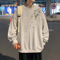 8XL圆领卫衣男超大码胖子肥佬大号长袖t恤S6382-P28，男装卫衣，电商A040