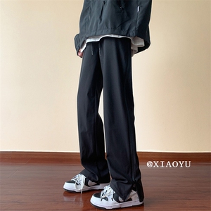 XZ616 早秋季新款拉链冲锋裤设计感休闲裤 TY522 P55控68图片