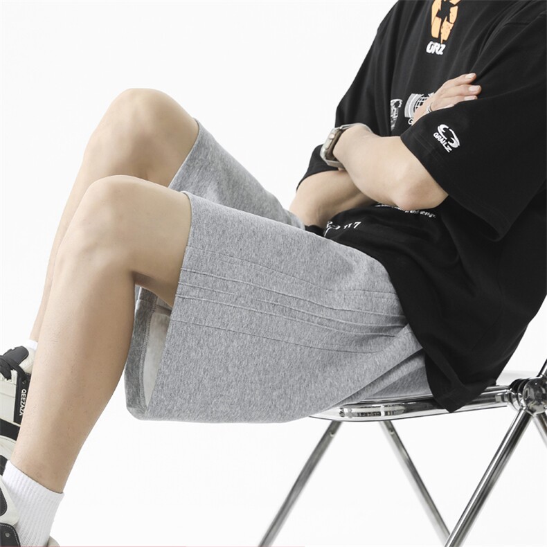 美式夏季潮牌宽松百搭五分裤舒适运动裤XD1730-特批-27,男装牛仔裤,星座718