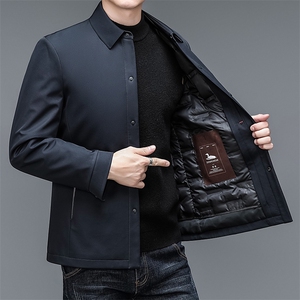 ZLA88888秋冬新款2023年男士休闲羽绒服加厚保暖夹克外套P210图片