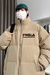 冬上新青少年加棉加厚棉服潮港风保暖立领棉衣外套男女 8802-P60图片