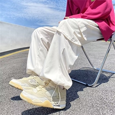 工装休闲裤男韩版潮流大口袋帅高街2025秋冬新款ins长裤K4581-P41，男装工装外套，星座412