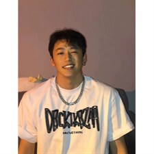 美式街头设计字母印花短袖T恤男夏潮流宽松百搭260g纯棉上衣，男装T恤，星座516A