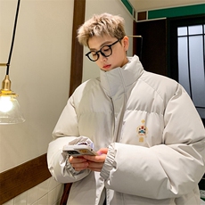 现货抖音得物可供视频冬季三防加厚羽绒棉衣外套面包棉服81158，男装棉衣，电商A486