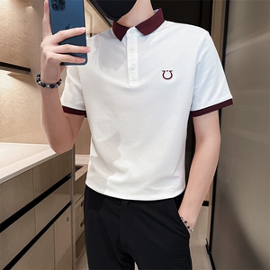 2025夏季新款主推短袖T恤翻领Polo衫22529-P48图片