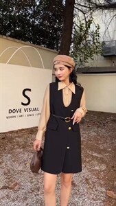 春装两件套图片