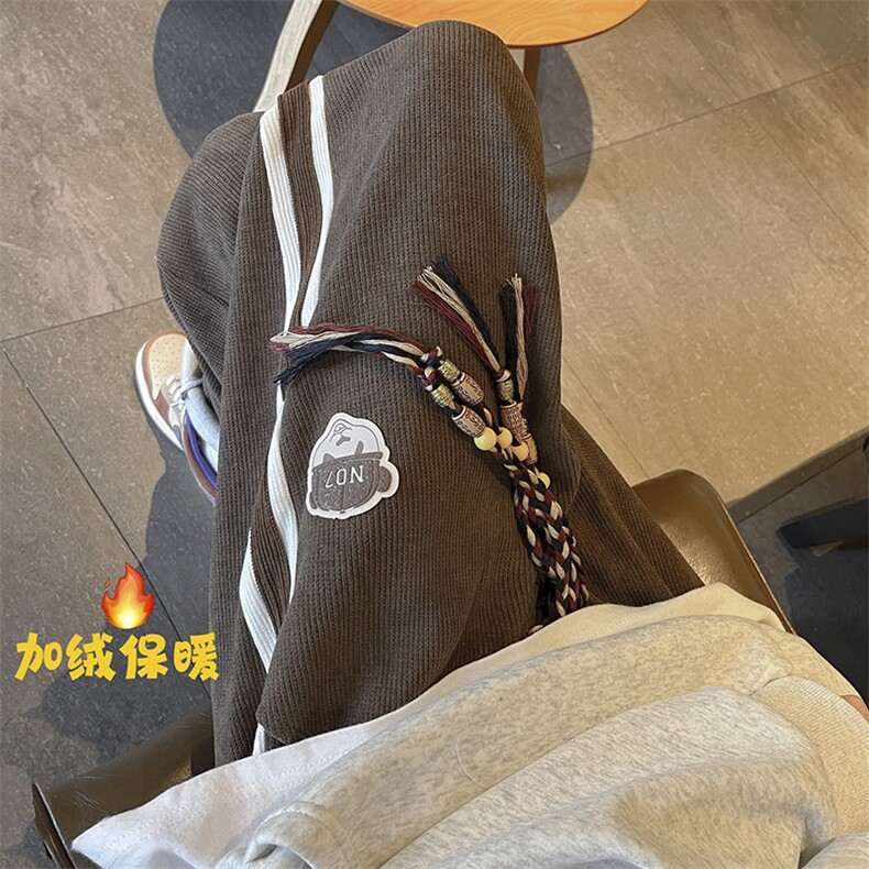 秋冬加绒加厚灯芯绒休闲裤 KK375 特P45加绒55图片