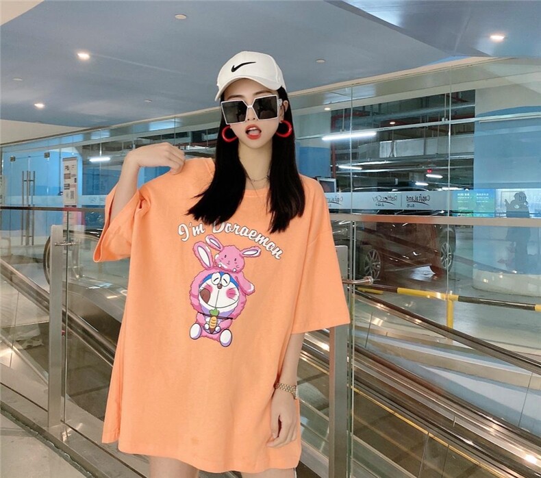 启航夏季两面穿懒人T，女装，启航