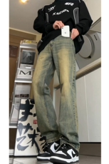有视频现货抖音牛仔裤男GK11-P55-限价68，男装牛仔裤，星座310A-1
